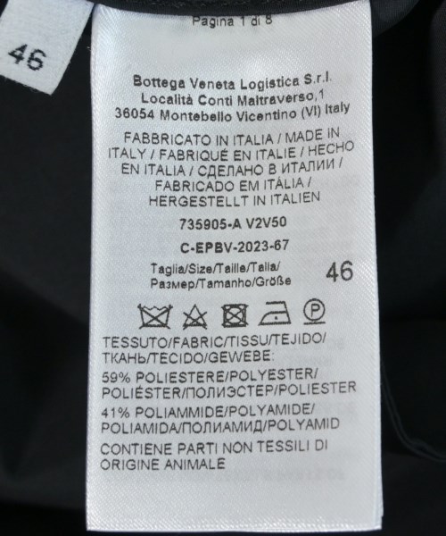 BOTTEGA VENETA（ボッテガヴェネタ）その他 黒 サイズ:46(M位) メンズ/2200620951449