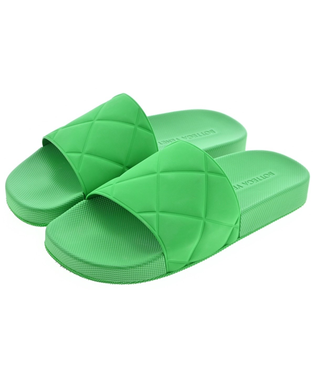 BOTTEGA VENETA（ボッテガヴェネタ）サンダル 緑 サイズ:EU38(24.5cm位