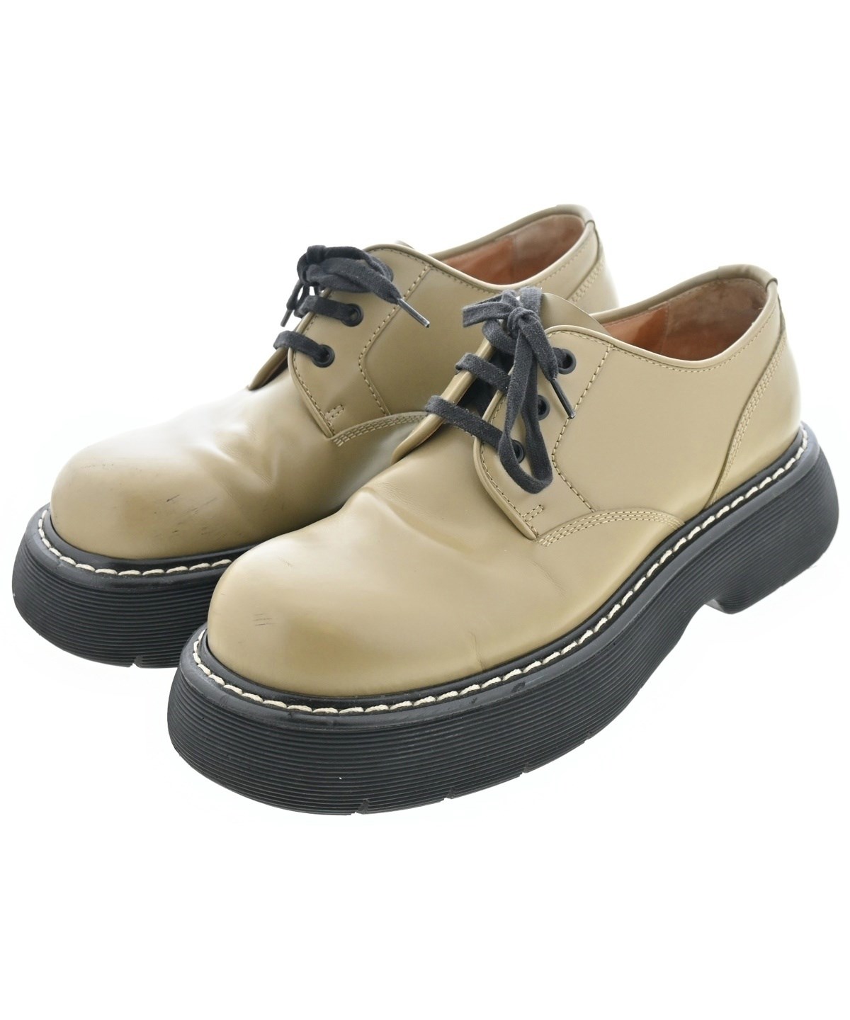 BOTTEGA VENETA EU41 LUGカーフスキンレザー本革 約26cm BOTTEGA VENETA（ボッテガヴェネタ）その他 グレー サイズ:EU41(26cm位
