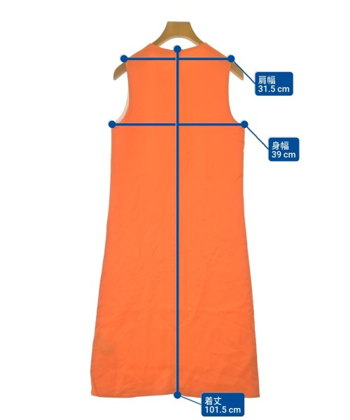 BOTTEGA VENETA（ボッテガヴェネタ）ワンピース オレンジ サイズ:36(XS位) レディース/2200672732034