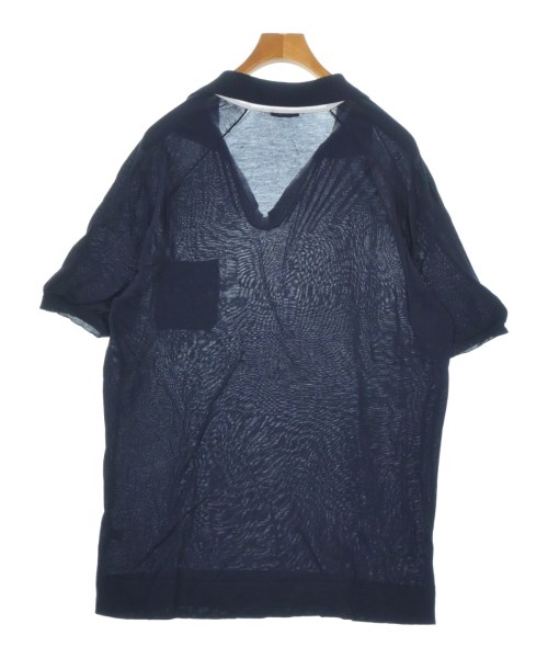 BOTTEGA VENETA（ボッテガヴェネタ）ポロシャツ 紺 サイズ:52(XXL位) メンズ/2200675263207