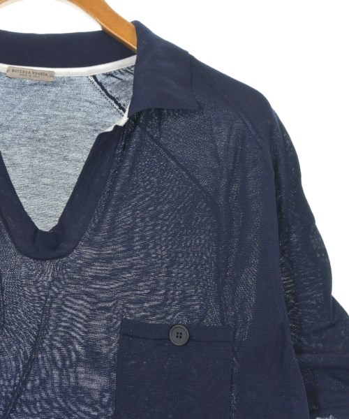 BOTTEGA VENETA（ボッテガヴェネタ）ポロシャツ 紺 サイズ:52(XXL位) メンズ/2200675263207
