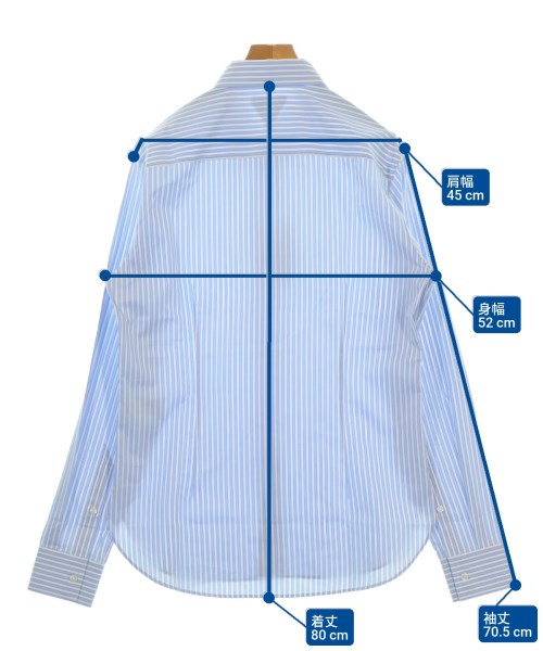 BOTTEGA VENETA（ボッテガヴェネタ）カジュアルシャツ 青 サイズ:40(L位) メンズ/2200676114041