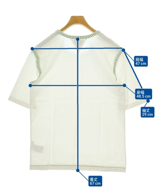 BOTTEGA VENETA（ボッテガヴェネタ）Tシャツ・カットソー 白 サイズ:L メンズ/2200679824138