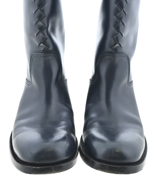 BOTTEGA VENETA（ボッテガヴェネタ）ブーツ 紺 サイズ:EU37 1/2(24cm位) レディース/2200674449084