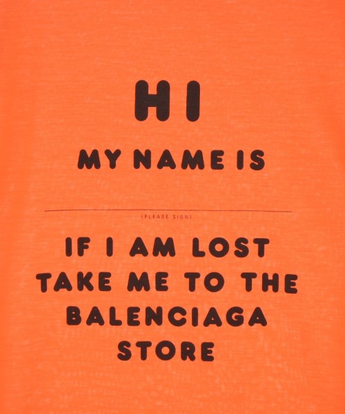 BOTTEGA VENETA（ボッテガヴェネタ）Tシャツ・カットソー オレンジ サイズ:XXS メンズ/2200680037169