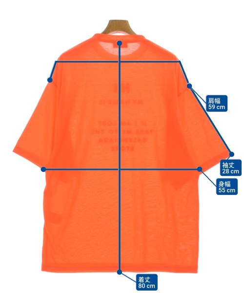 BOTTEGA VENETA（ボッテガヴェネタ）Tシャツ・カットソー オレンジ サイズ:XXS メンズ/2200680037169