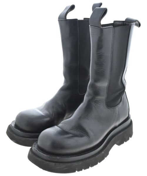 BOTTEGA VENETA(ボッテガベネタ)ブーツ 黒 サイズ:EU37 1/2(24cm位)/2200681969056