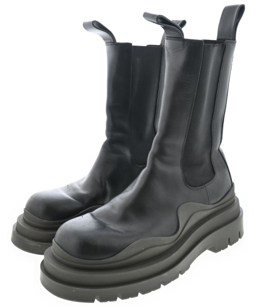 BOTTEGA VENETA(ボッテガベネタ)ブーツ 黒 サイズ:41(26cm位)/2200681969063