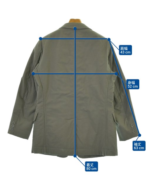 BOTTEGA VENETA（ボッテガヴェネタ）カジュアルジャケット グレー サイズ:50(XL位) メンズ/2200682069021