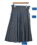 BOTTEGA VENETA（ボッテガヴェネタ）ロング・マキシ丈スカート 紺 サイズ:44(L位) レディース/2200689942112