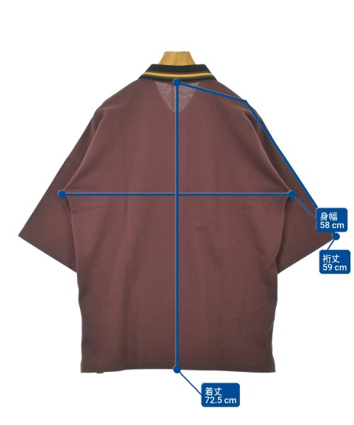 BOTTEGA VENETA（ボッテガヴェネタ）ポロシャツ 赤 サイズ:46(M位) メンズ/2200698757073