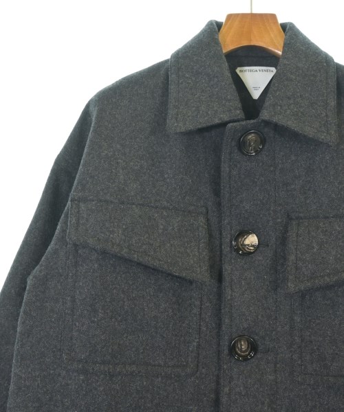 BOTTEGA VENETA（ボッテガヴェネタ）ステンカラーコート グレー サイズ:46(M位) メンズ/2200699351010