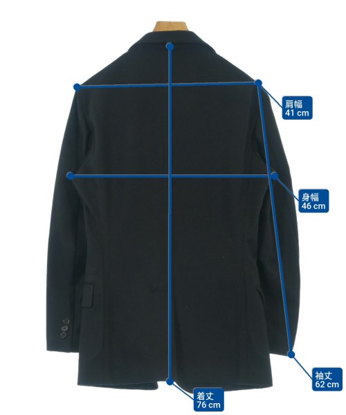 BOTTEGA VENETA（ボッテガヴェネタ）カジュアルジャケット 黒 サイズ:46(M位) メンズ/2200699980029
