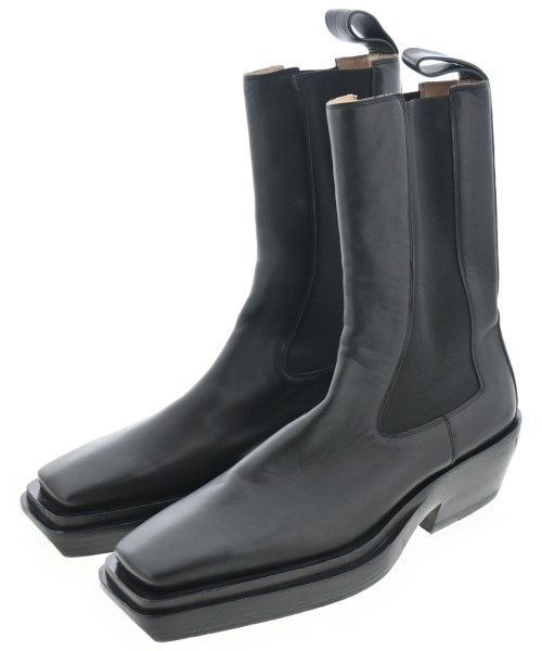 BOTTEGA VENETA(ボッテガベネタ)ブーツ 黒 サイズ:EU40(26.5cm位)/2200655600145
