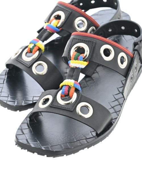 BOTTEGA VENETA（ボッテガヴェネタ）サンダル 黒 サイズ:EU37(23.5cm位) レディース/2200656392018