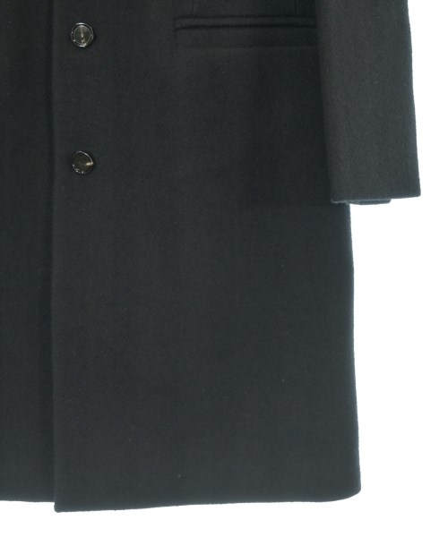 BOTTEGA VENETA（ボッテガヴェネタ）チェスターコート 黒 サイズ:48(L位) メンズ/2200656476015