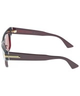 BOTTEGA VENETA（ボッテガヴェネタ）サングラス 赤 サイズ:- レディース/2200656828081
