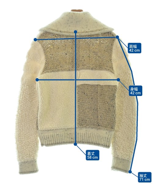 BOTTEGA VENETA（ボッテガヴェネタ）カーディガン 白 サイズ:XS メンズ/2200659456076