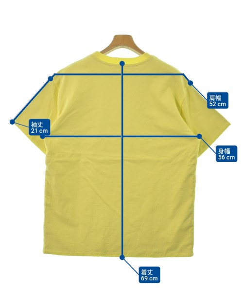 BOTTEGA VENETA（ボッテガヴェネタ）Tシャツ・カットソー 黄 サイズ:S メンズ/2200661340165