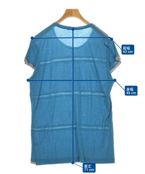 BOTTEGA VENETA（ボッテガヴェネタ）Tシャツ・カットソー 青 サイズ:50(XL位) メンズ/2200716525127
