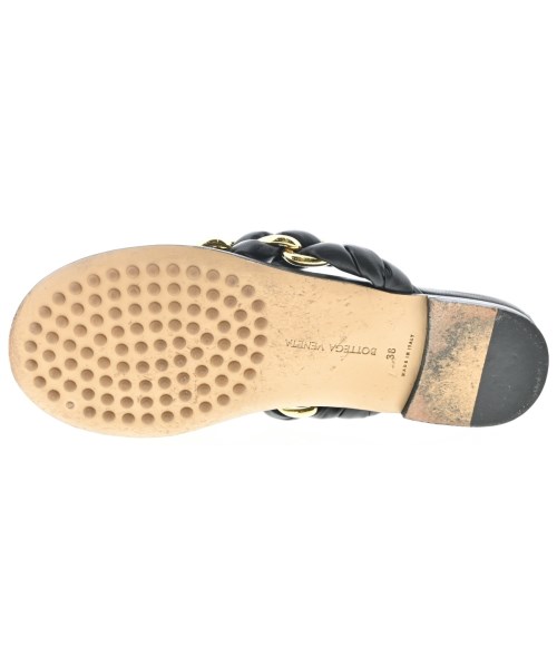 BOTTEGA VENETA（ボッテガヴェネタ）サンダル 黒 サイズ:EU38(24.5cm位) レディース/2200718016029