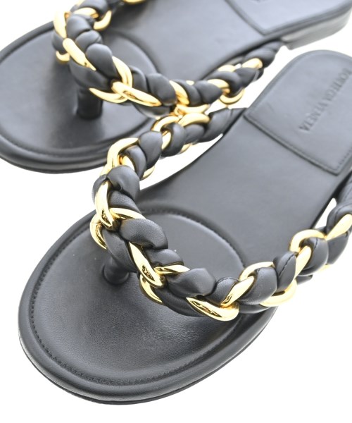 BOTTEGA VENETA（ボッテガヴェネタ）サンダル 黒 サイズ:EU38(24.5cm位) レディース/2200718016029
