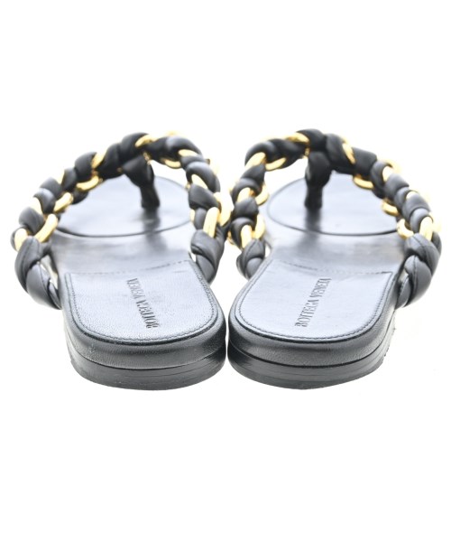 BOTTEGA VENETA（ボッテガヴェネタ）サンダル 黒 サイズ:EU38(24.5cm位) レディース/2200718016029