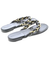 BOTTEGA VENETA（ボッテガヴェネタ）サンダル 黒 サイズ:EU38(24.5cm位) レディース/2200718016029