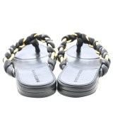 BOTTEGA VENETA（ボッテガヴェネタ）サンダル 黒 サイズ:EU38(24.5cm位) レディース/2200718016029