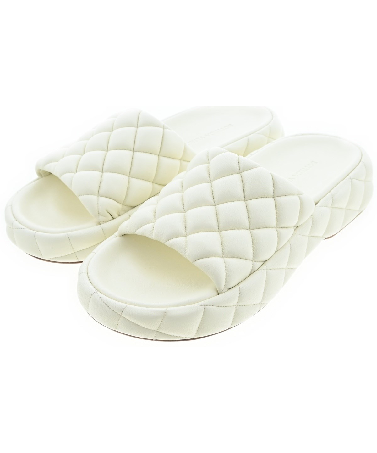 BOTTEGA VENETA（ボッテガヴェネタ）サンダル 白 サイズ:EU38(24.5cm位