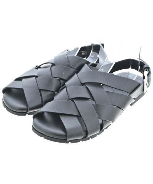 BOTTEGA VENETA(ボッテガベネタ)サンダル 黒 サイズ:EU42(27cm位)/2200644189484