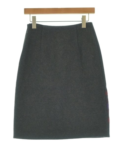BOTTEGA VENETA（ボッテガヴェネタ）ひざ丈スカート グレー サイズ:38(S位) レディース/2200645815023