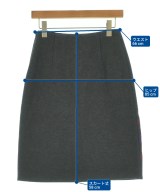 BOTTEGA VENETA（ボッテガヴェネタ）ひざ丈スカート グレー サイズ:38(S位) レディース/2200645815023