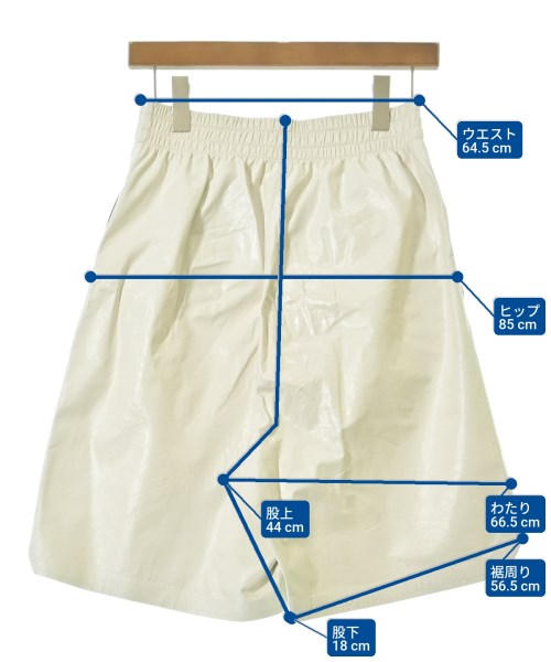 BOTTEGA VENETA（ボッテガヴェネタ）ショートパンツ 白 サイズ:S メンズ/2200645932089