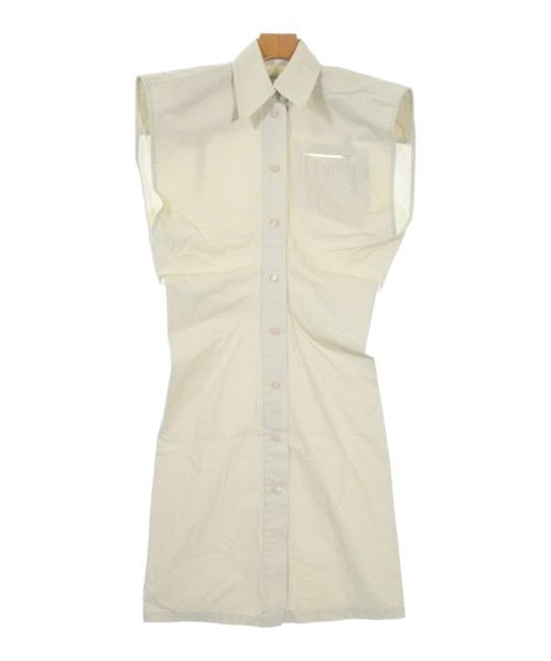 BOTTEGA VENETA(ボッテガベネタ)シャツワンピース 白 サイズ:36(XS位)/2200646452012