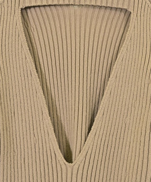 BOTTEGA VENETA（ボッテガヴェネタ）ニット・セーター ベージュ サイズ:M レディース/2200646452029