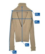 BOTTEGA VENETA（ボッテガヴェネタ）ニット・セーター ベージュ サイズ:M レディース/2200646452029