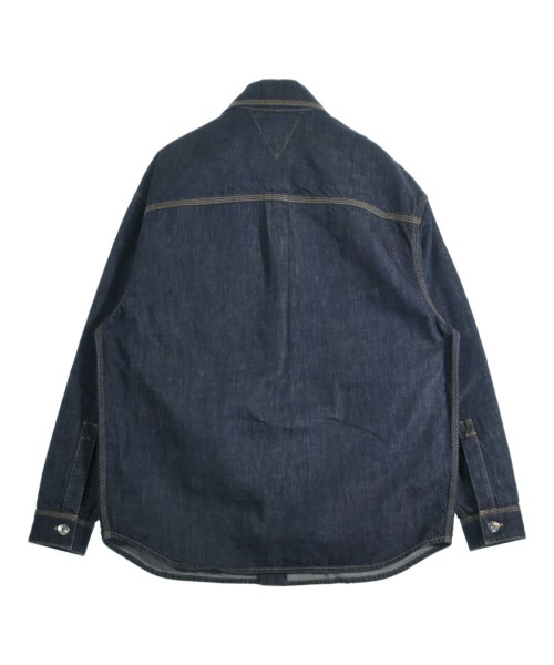 BOTTEGA VENETA（ボッテガヴェネタ）カジュアルシャツ 紺 サイズ:50(XL位) メンズ/2200646510156