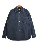 BOTTEGA VENETA（ボッテガヴェネタ）カジュアルシャツ 紺 サイズ:50(XL位) メンズ/2200646510156