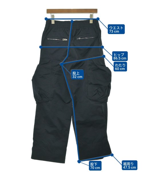 BOTTEGA VENETA（ボッテガヴェネタ）カーゴパンツ 紺 サイズ:S メンズ/2200647432044