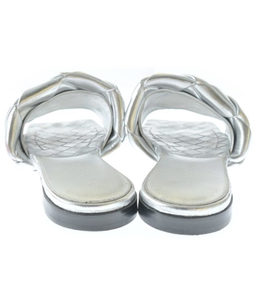 BOTTEGA VENETA（ボッテガヴェネタ）サンダル シルバー サイズ:EU38(24.5cm位) レディース/2200640069155