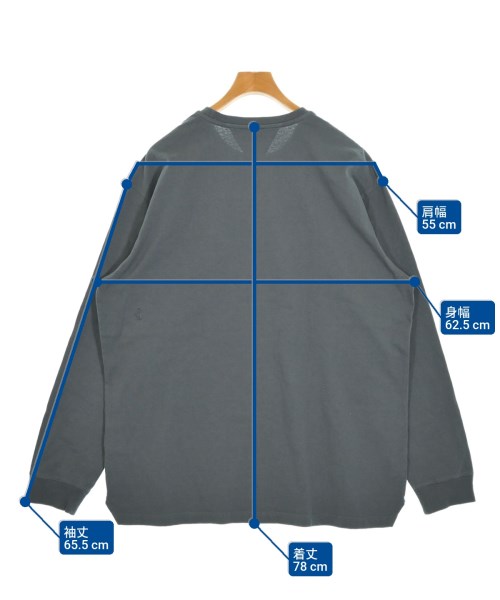 BOTTEGA VENETA（ボッテガヴェネタ）Tシャツ・カットソー グレー サイズ:46(M位) メンズ/2200648974062