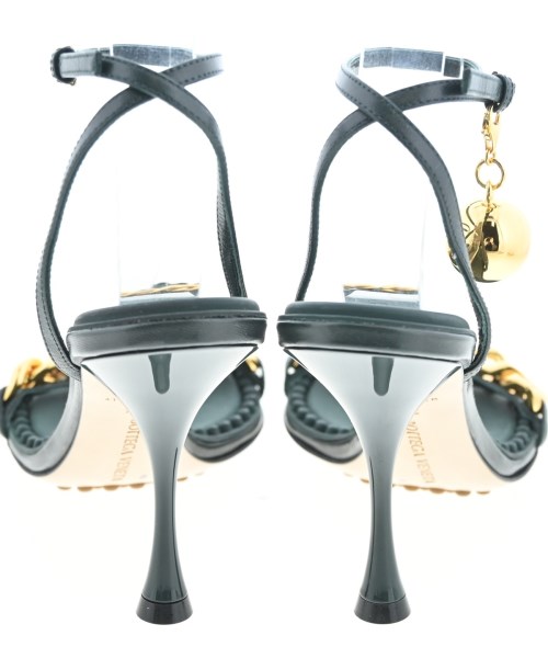 BOTTEGA VENETA（ボッテガヴェネタ）サンダル 緑 サイズ:EU37 1/2(24cm位) レディース/2200632218172
