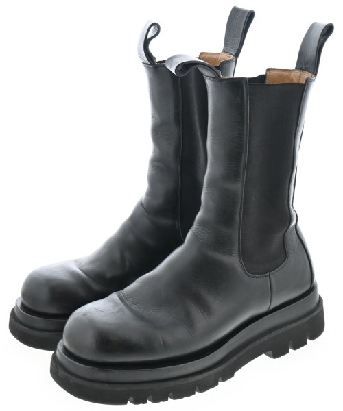 BOTTEGA VENETA(ボッテガベネタ)ブーツ 黒 サイズ:EU40(25cm位)/2200651047012