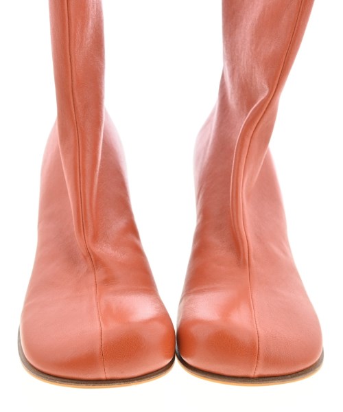 BOTTEGA VENETA（ボッテガヴェネタ）ブーツ オレンジ サイズ:EU38 1/2(25cm位) レディース/2200651224017