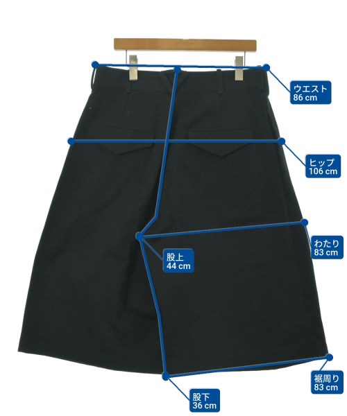 BOTTEGA VENETA（ボッテガヴェネタ）ショートパンツ 黒 サイズ:50(XL位) メンズ/2200653493039