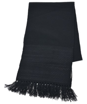 BOTTEGA VENETA（ボッテガヴェネタ）マフラー 黒 サイズ:- メンズ