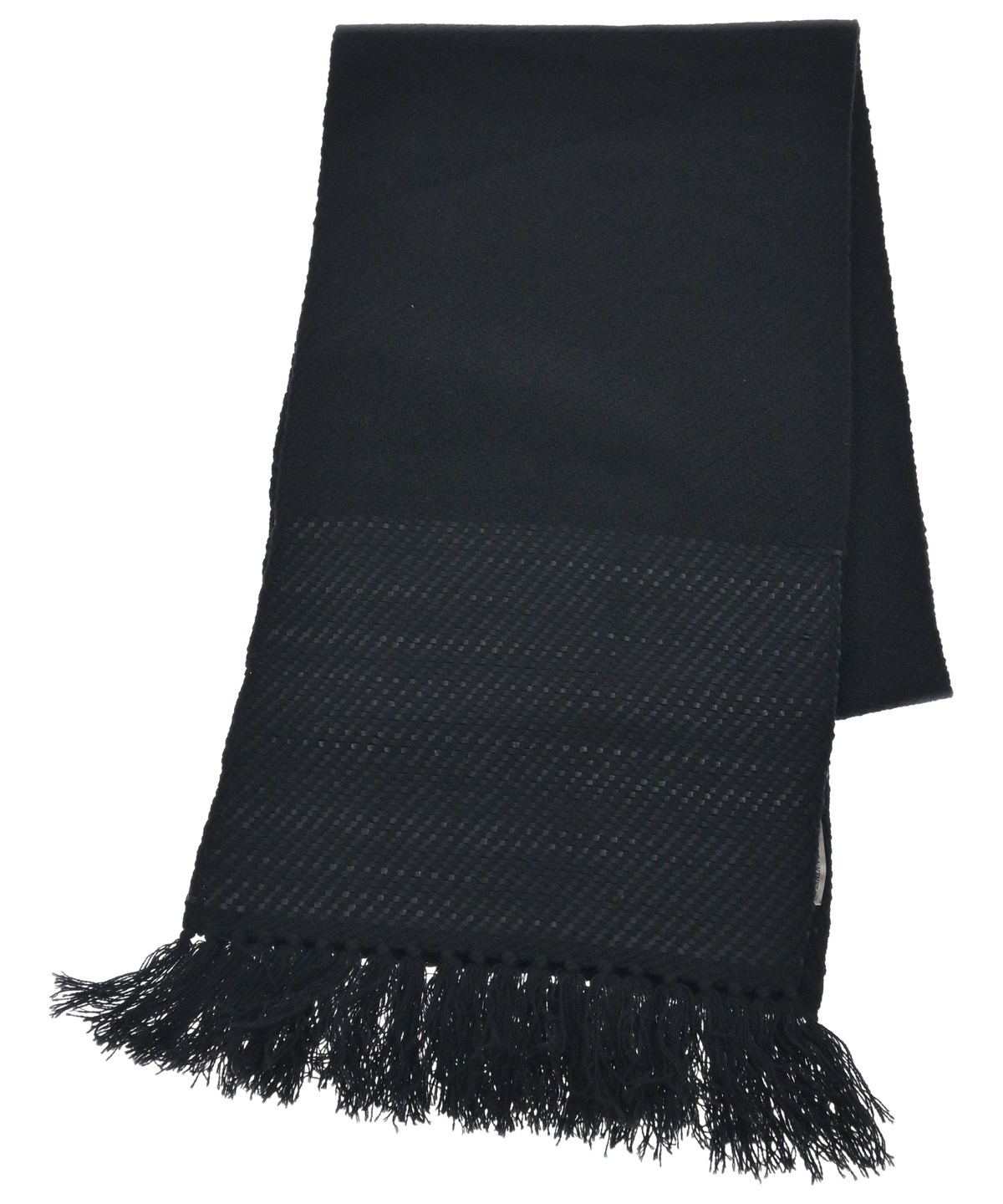 BOTTEGA VENETA（ボッテガヴェネタ）マフラー 黒 サイズ:- メンズ