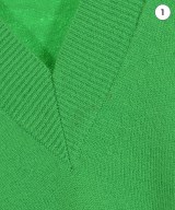 BOTTEGA VENETA（ボッテガヴェネタ）ニット・セーター 緑 サイズ:XS レディース/2200647156087